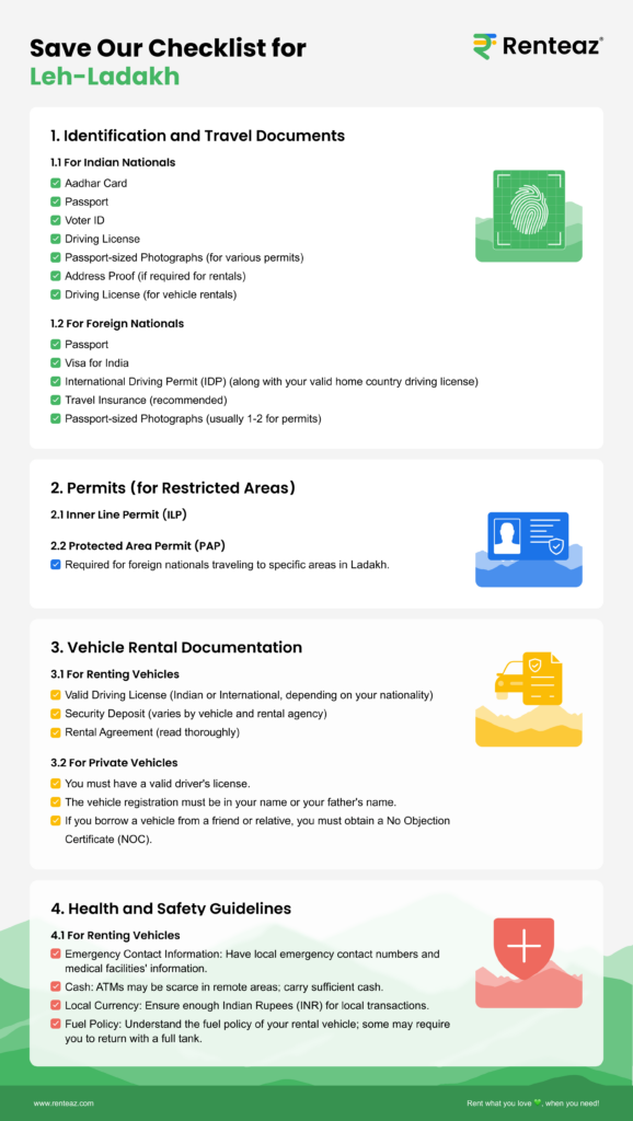 renteaz-checklist-for-ladakh-trip